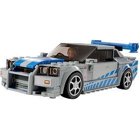 LEGO Speed Champions 76917 2 Fast Furious Nissan Skyline GT-R (R34)