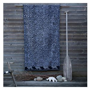 HT Design Leopard Badlakan Svart/Vit