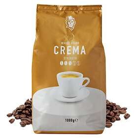 KaffeKapslen Crema 1kg (hela bönor)