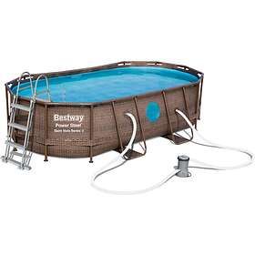 Bestway Power Steel Swim Vista Oval Pool Set 7in1 427x250x100cm