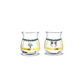 Holmegaard Christmas 2020 Ljuslykta 75mm 2-pack
