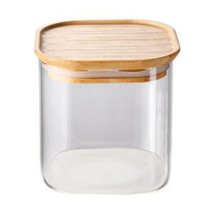 Modern House Ikoo Förvaringskärl 0,8l Klar/Trä
