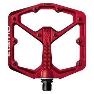 Crankbrothers Stamp Cykelpedaler 7 ers Large Pedaler Danny Röd Macaskill 114x111 mm Edition Plattform 405 gram