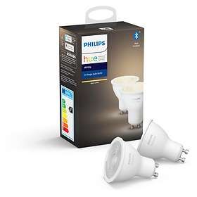 Philips Hue White LED GU10 2700K 400lm 5,2W 2-pack