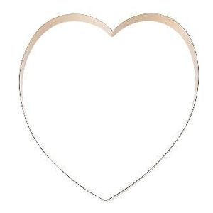 Modern House Pepperkakeform Hjerte 18cm Kobber