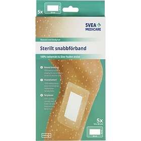 Medicare Svea Sterilt Snabbförband Vattentätt 10x20cm 5-pack