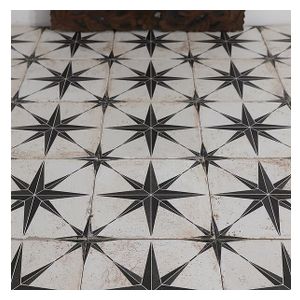 Tenfors Klinker Orion Negro 22,5x22,5 cm Cer-OriNe