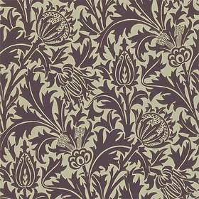 Morris & Co. Compendium II Thistle Mulberry Linen (210482)