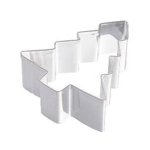 Modern House Pepperkakeform Tre Sølv