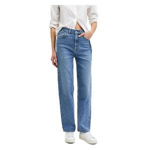 Selected FEMME Jeans slfMarie HW Straight Mid Blu Jean U Blå W26/L32