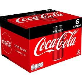 Coca-Cola Stevia No Sugar Burk 0,25l 6-pack