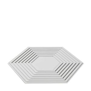 Modern House Ime Grytunderlägg Sexkantigt Ljusgrå