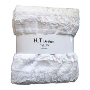 HT Design Bibbi Fuskpäls Vit (130x160cm)