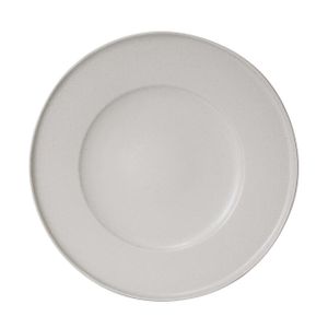Modern House White Satin Tallrik 29cm