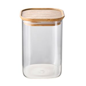 Modern House Ikoo Förvaringskärl 1,1l Klar/Trä