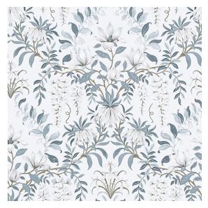 Laura Ashley Tapet Parterre Off Vit& Seaspray Non-woven Tapeter 10mx52