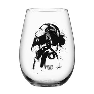 Kosta Boda All About You Love Him Dricksglas 57cl 2-pack