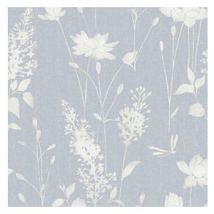 Laura Ashley Tapet Dragonfly Garden Chalk Blue Non-woven Tapeter 10mx5