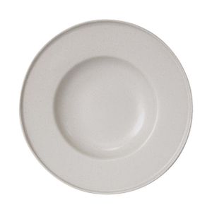 Modern House White Satin Tallrik Djup 29cm