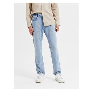 Selected SELETED Scott HOMME Straight Herrjeans Ljusblå Fit Jeans denim Blå 31W / 31 32L 32 Man