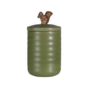 Sagaform Ellen Ekorreburk med lock Grön
