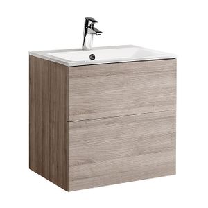 Alterna Tvättställsskåp Isella med Ariella Mineralkomposit Tvättställ ISELLA P3 KOMMOD+TS2 90 SAND 8913562