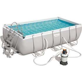 Bestway Power Steel Rectangular Pool Set 19in1 404x201x100cm
