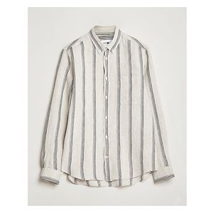 NN.07 Arne Strinped Linen Shirt (Herr)