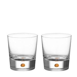 Orrefors Intermezzo Double Old Fashioned Whiskyglas 40cl 2-pack