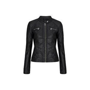 Only Bandit Faux Leather Biker Jacket (Dam)