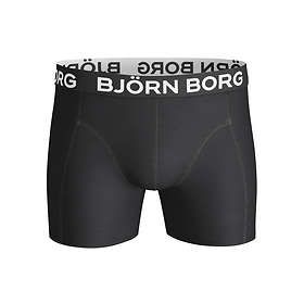 Björn Borg Solid Cotton Stretch Shorts 2-Pack