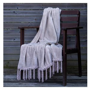 HT Design Frille Pläd Beige (130x160cm)