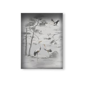 Laura Ashley Tavla Animalia Metallic Tavlor 80x60cm 115024