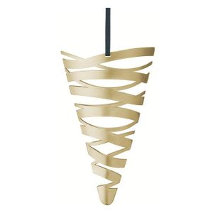 Stelton Tangle julornament kornett Stor mässing Borstad