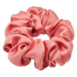 Lenoites Mulberry Silk Scrunchie Pearly Pink