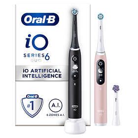 Oral-B iO Series 6S Duo Pack med extra tandborsthuvud