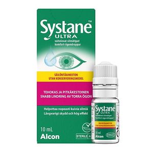 Alcon Systane Ultra Preservative-Free Eye Drops 10ml