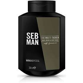 Sebastian Professional Seb Man The Multi Tasker Hair Beard & Body Wash 250ml