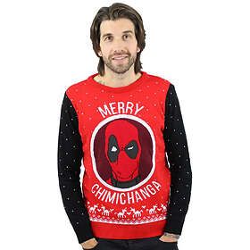 Deadpool Merry Chimichanga Christmas Sweater (Unisex)