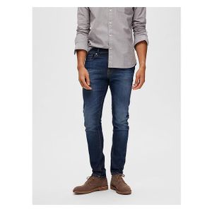 Selected SELETED HOMME Leon Herrjeans Slim Fit Mörkblå Jeans denim 29W Blå / 29 32L 32 Man