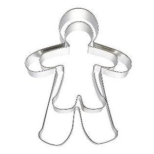 Modern House Pepperkakeform 2 stk Mann Sølv