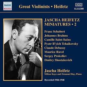 Heifetz Jascha: Miniatures Vol 2