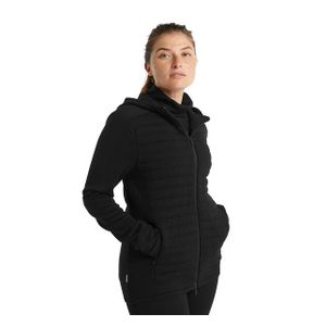 Icebreaker ZoneKnit Insulated Hoodie Jacket (Dam)