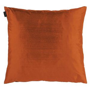 Linum Silk Kuddfodral 40x40, Rusty Orange Silke / Siden