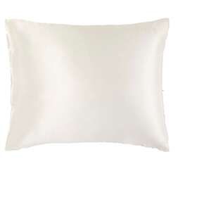 Lenoites Mulberry Silk Pillowcase White 50 x 60 cm