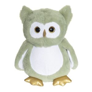 Teddykompaniet Självlysande Uggla, Grön