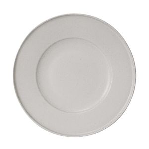 Modern House White Satin Assiette 23cm