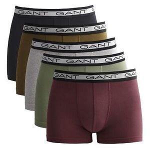 Gant 5P Basic Trunks Flerfärgad-2 bomull Herr
