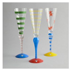 Orrefors Clown Champagneglas