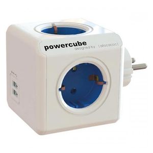 Allocacoc PowerCube Original 4-Way 2xUSB